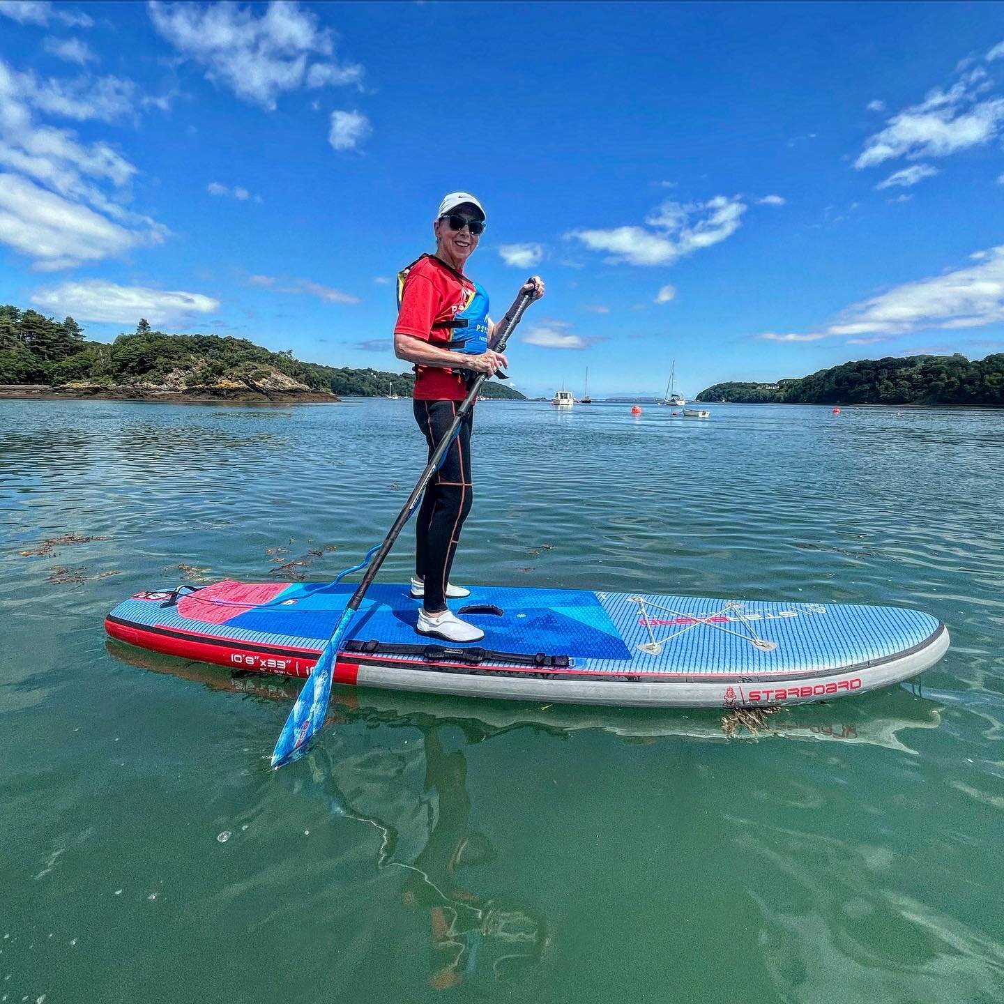 This afternoon we had the great pleasure of running a SUP Improver course for Jane. She tried paddleboarding in Canada and loved it and wanted to improver her technique to be able to join us for the SUP Guided Tours around Anglesey. She had a 1:1 wit